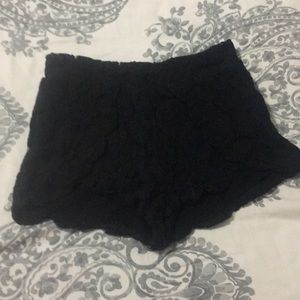 Lace shorts